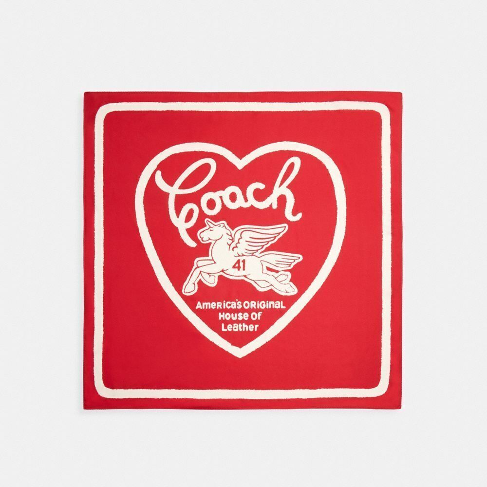 Pegasus Print Silk Square Scarf